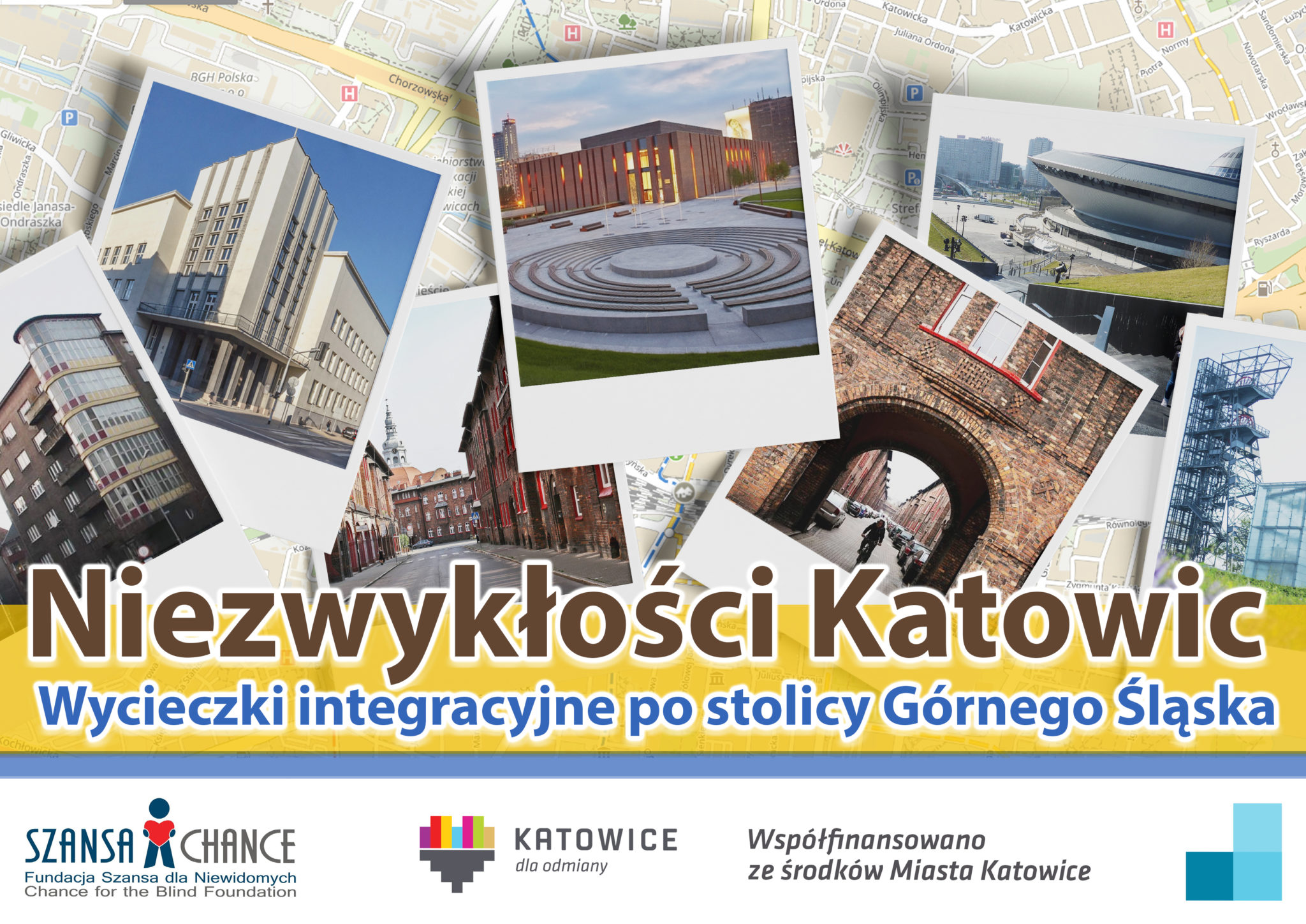 Plakat informujący o projekcie